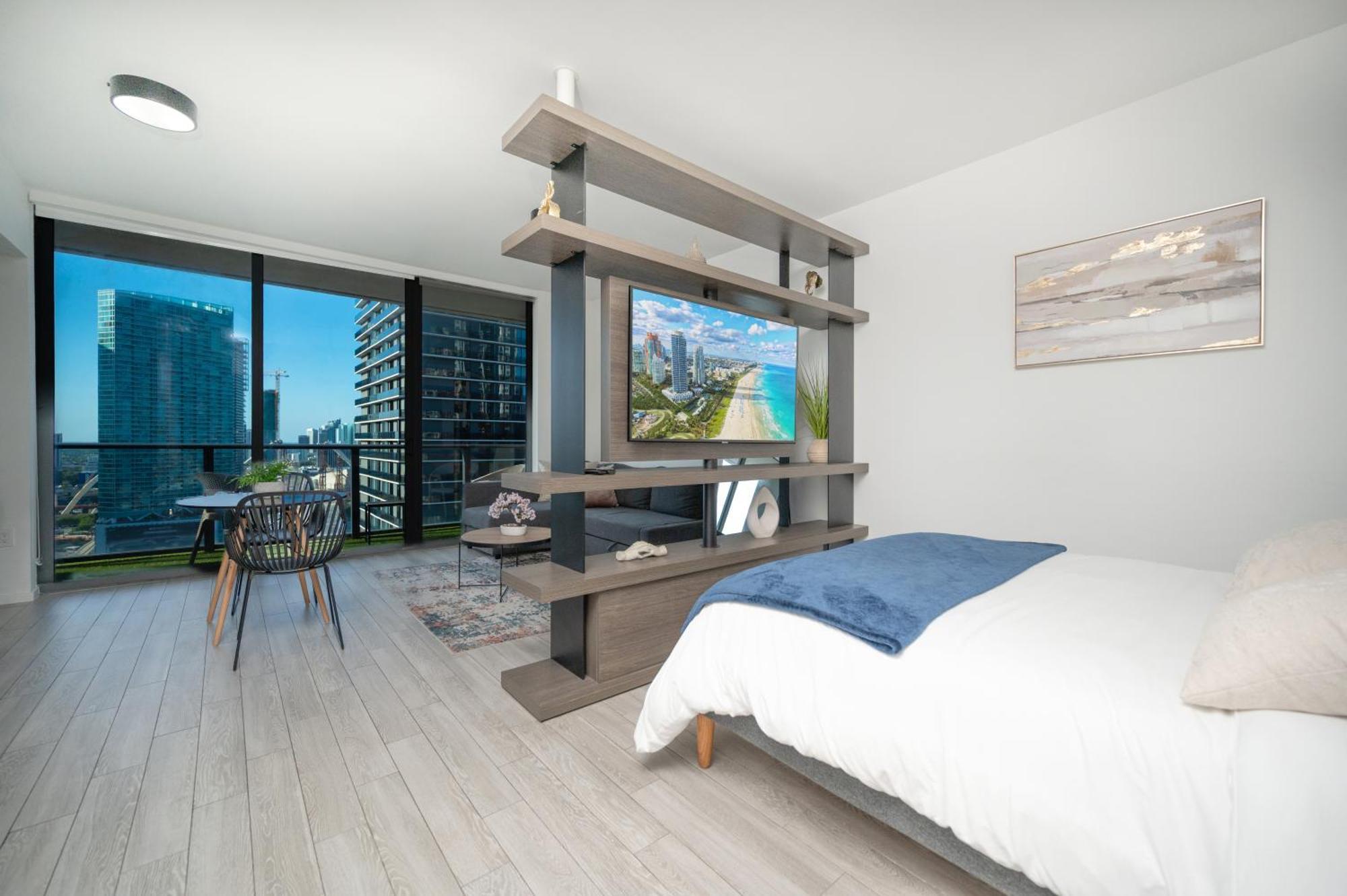 Luxury Loft - Free Parking - Ocean View - Brickell Downtown Appartement Miami Buitenkant foto