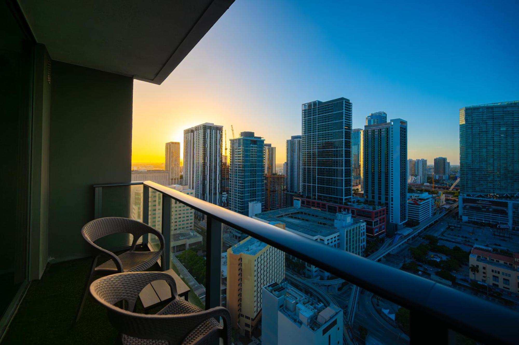 Luxury Loft - Free Parking - Ocean View - Brickell Downtown Appartement Miami Buitenkant foto