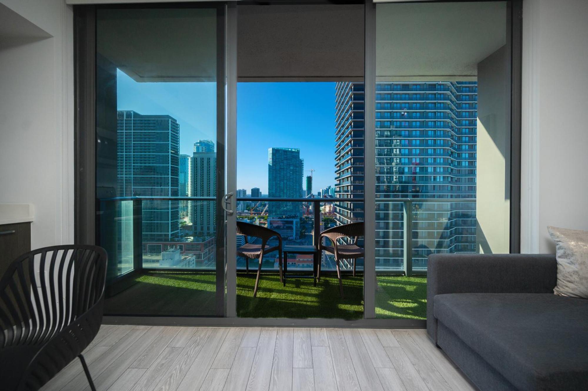 Luxury Loft - Free Parking - Ocean View - Brickell Downtown Appartement Miami Buitenkant foto