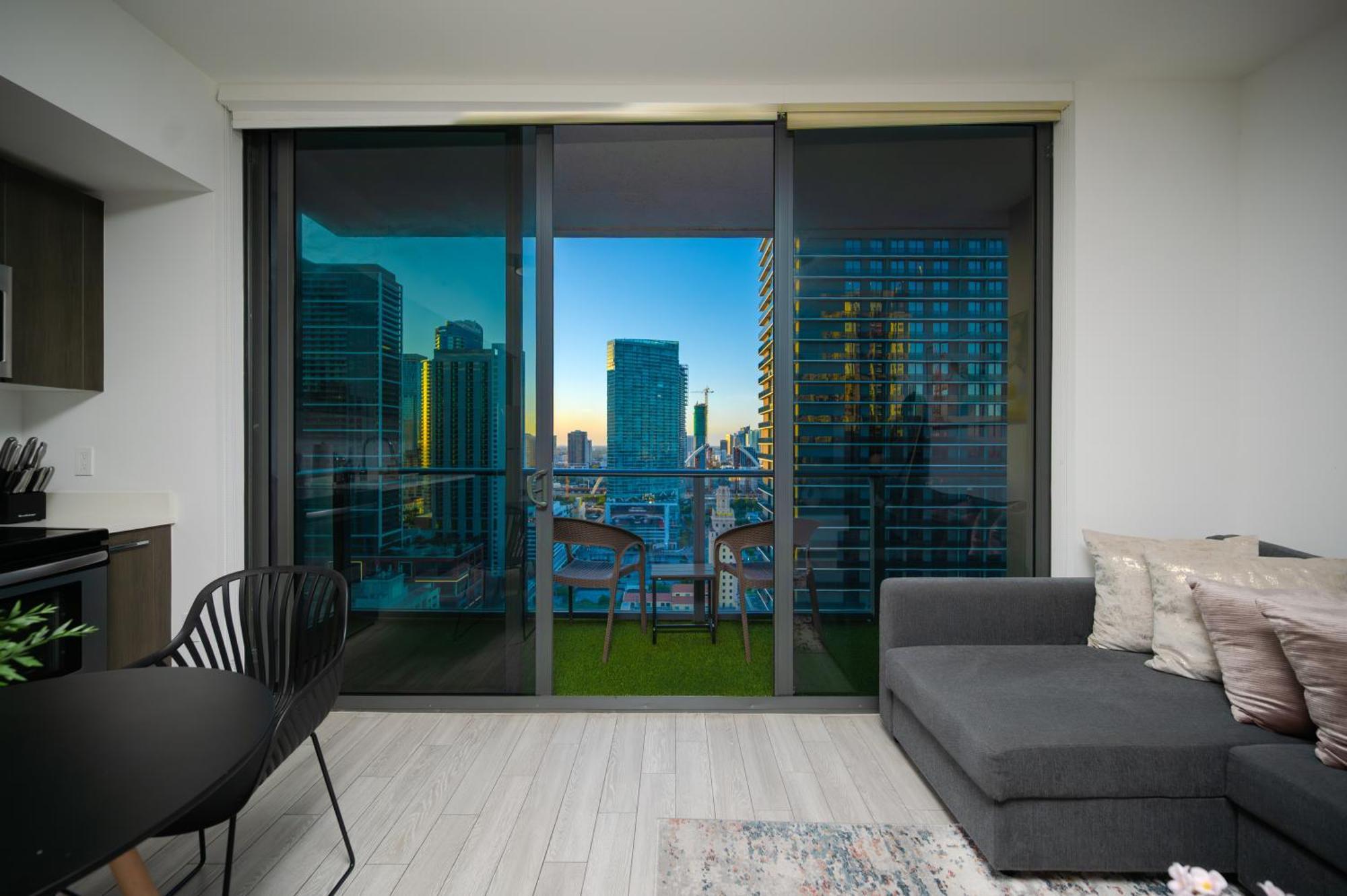 Luxury Loft - Free Parking - Ocean View - Brickell Downtown Appartement Miami Buitenkant foto