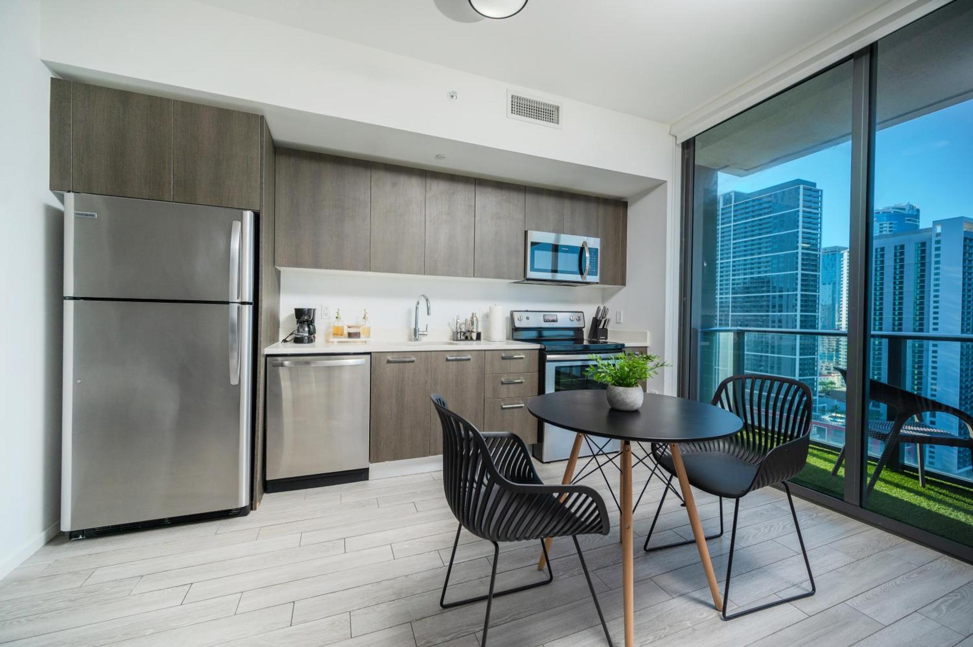 Luxury Loft - Free Parking - Ocean View - Brickell Downtown Appartement Miami Buitenkant foto