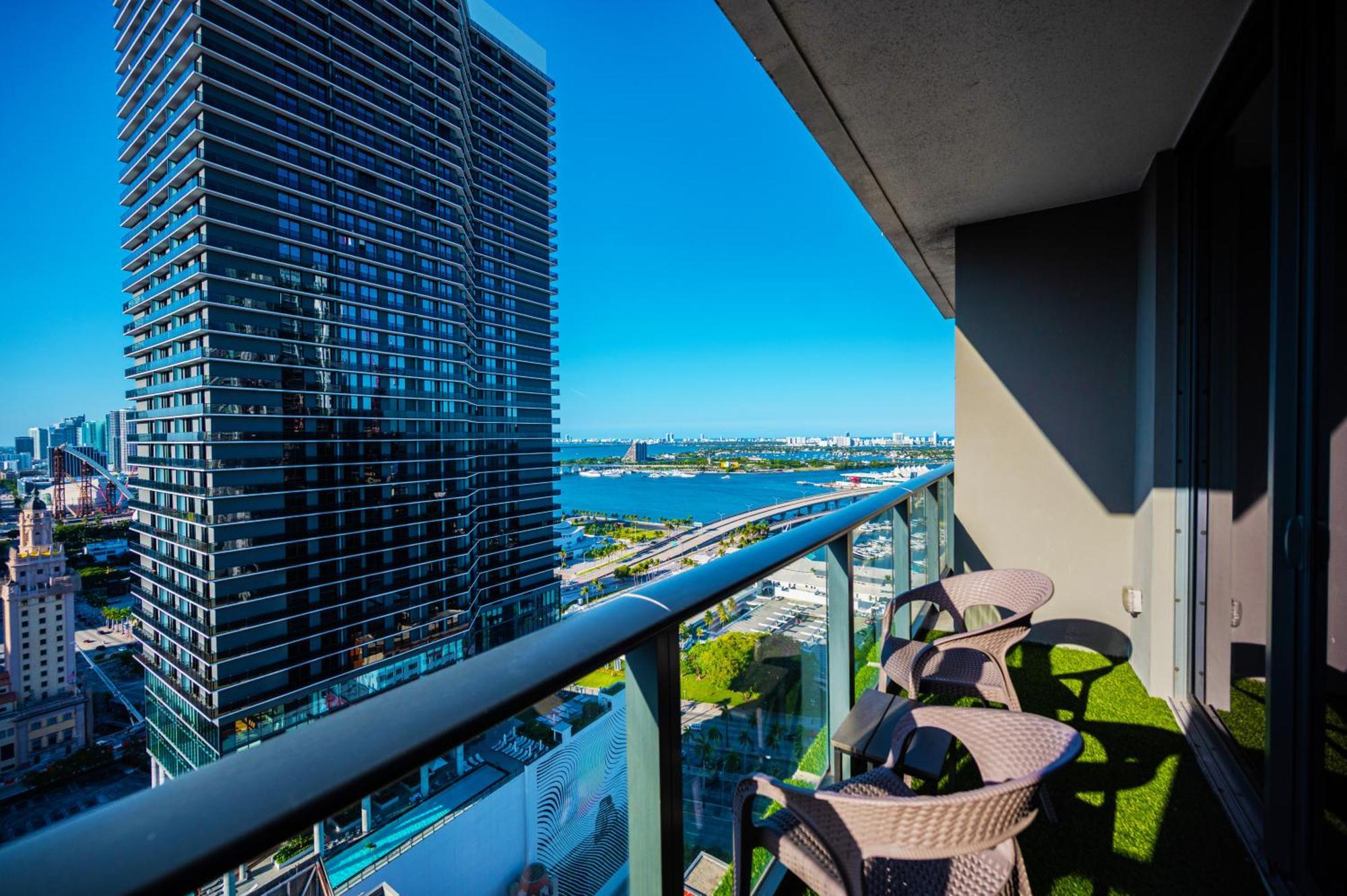 Luxury Loft - Free Parking - Ocean View - Brickell Downtown Appartement Miami Buitenkant foto